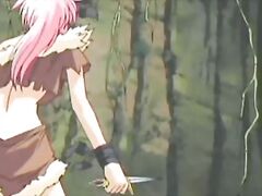 Super hero anime fuck between two enemies